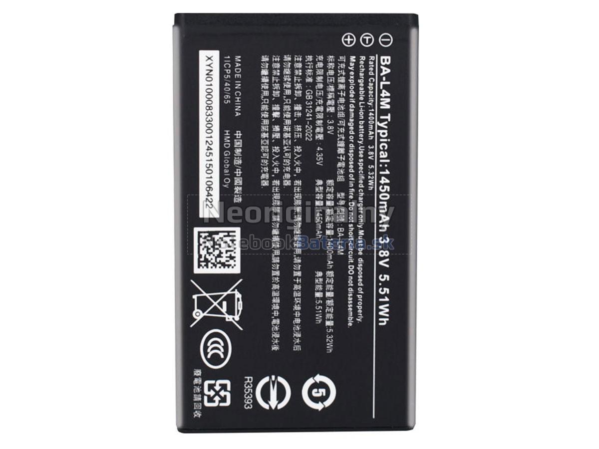 Náhradná batéria pre Nokia 3210 4G