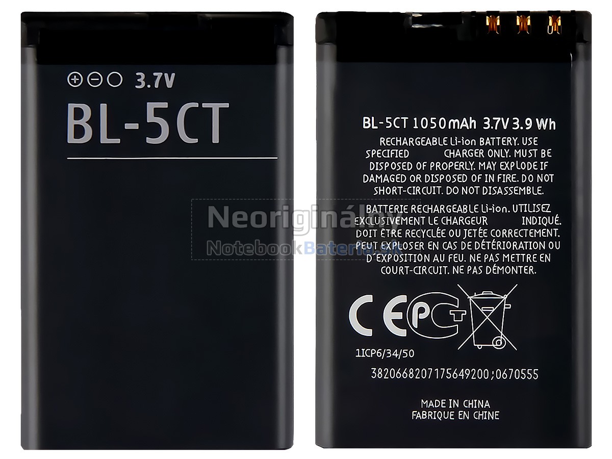 Náhradná batéria pre Nokia C5 5MP