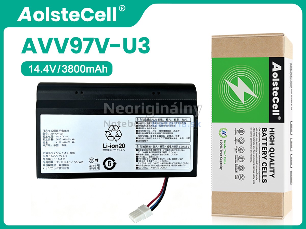 Náhradná batéria pre Panasonic AVV97V-U3