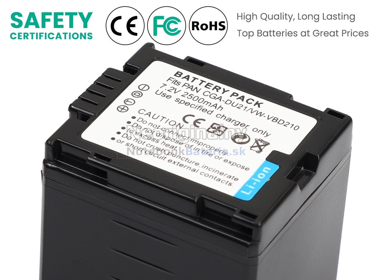 Náhradná batéria pre Panasonic VDR-M50PP
