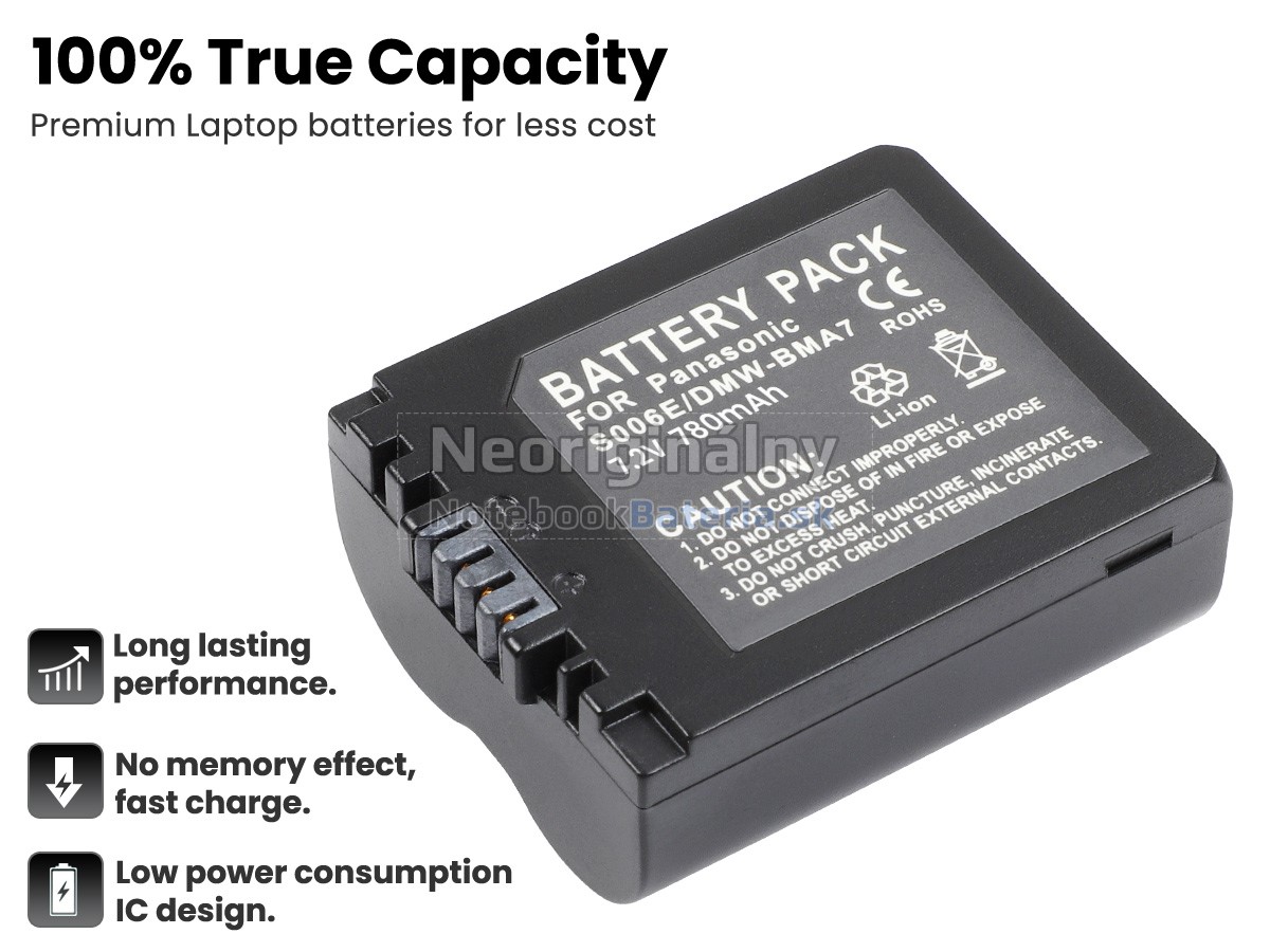 Náhradná batéria pre Panasonic CGA-S006