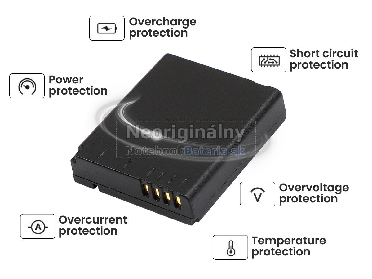 Náhradná batéria pre Panasonic DMW-BCJ13GK