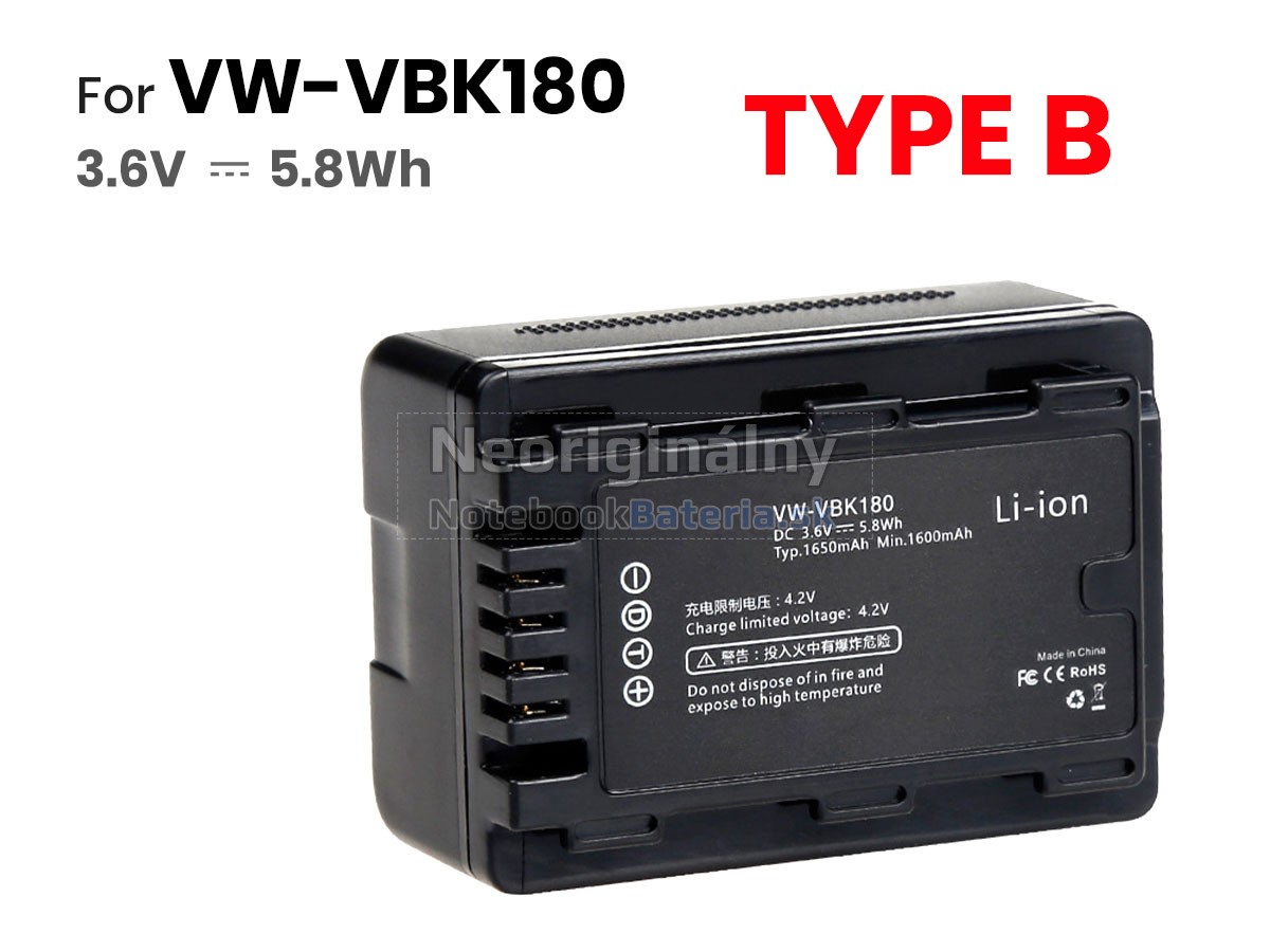 Náhradná batéria pre Panasonic HDC-TM45