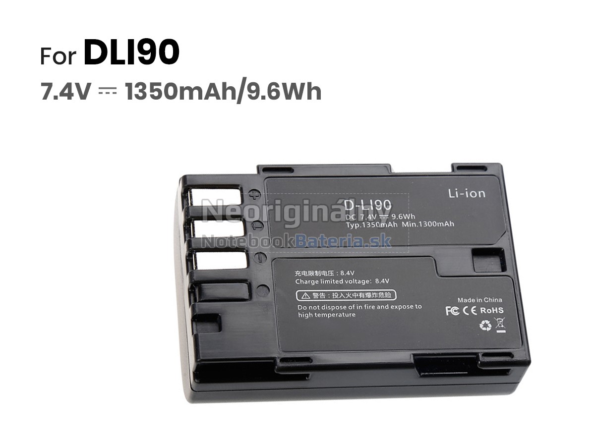 Náhradná batéria pre PENTAX K-3 MARK III MONOCHROME