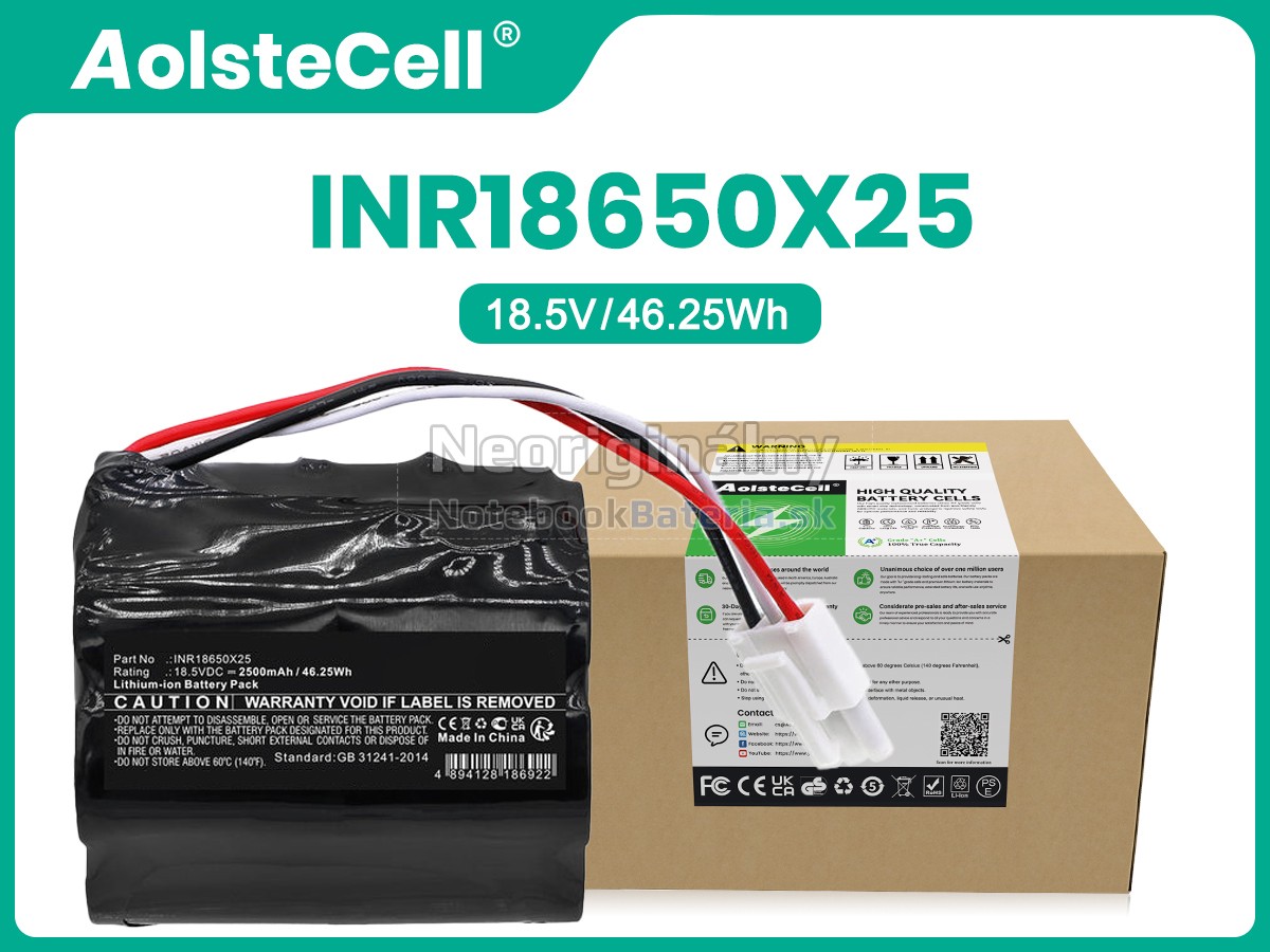 Náhradná batéria pre Philips INR18650X25