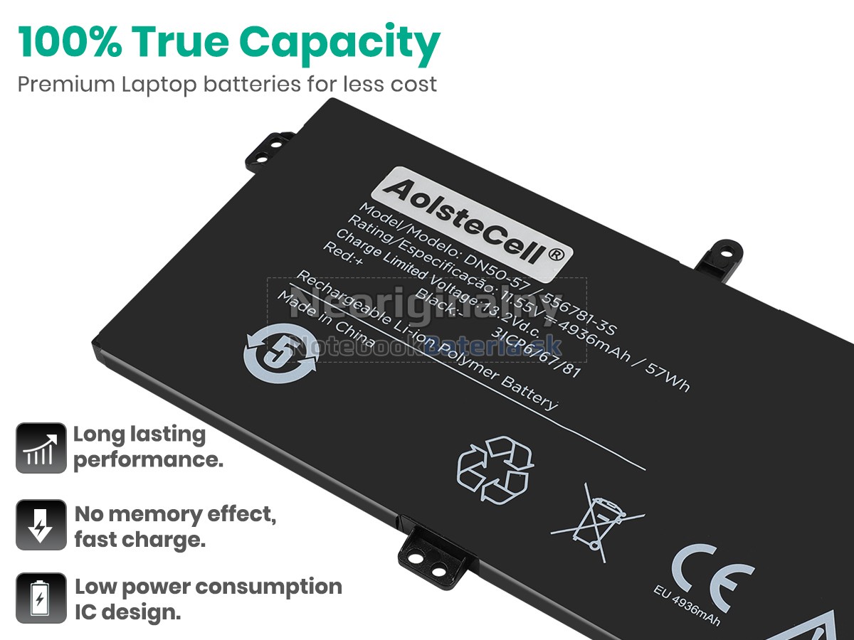 Náhradná batéria pre Positivo DN50-57