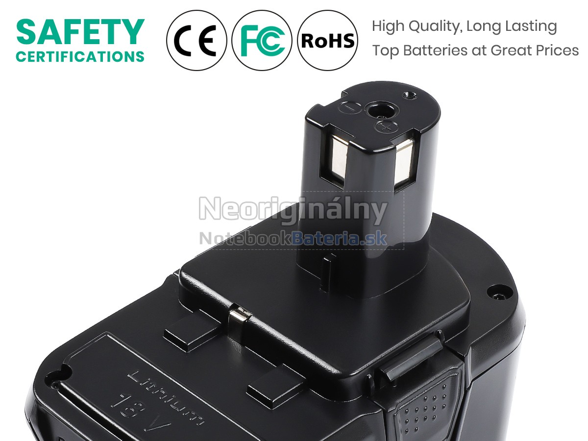 Náhradná batéria pre Ryobi P109