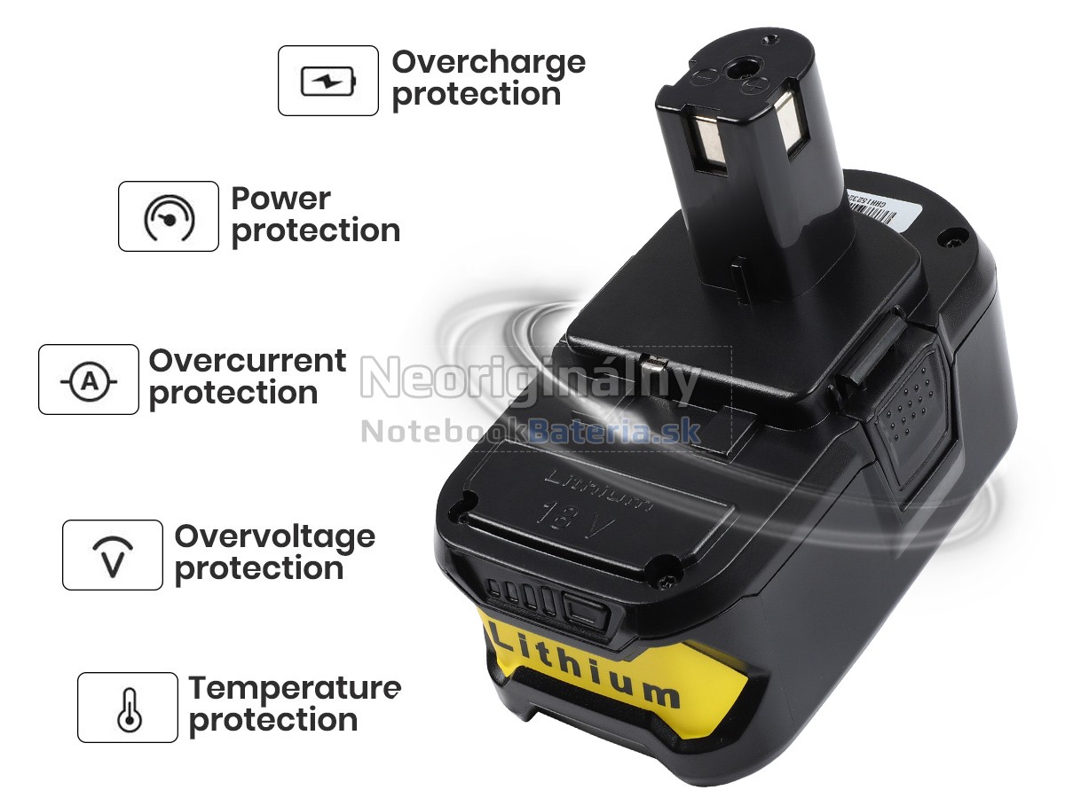 Náhradná batéria pre Ryobi P109