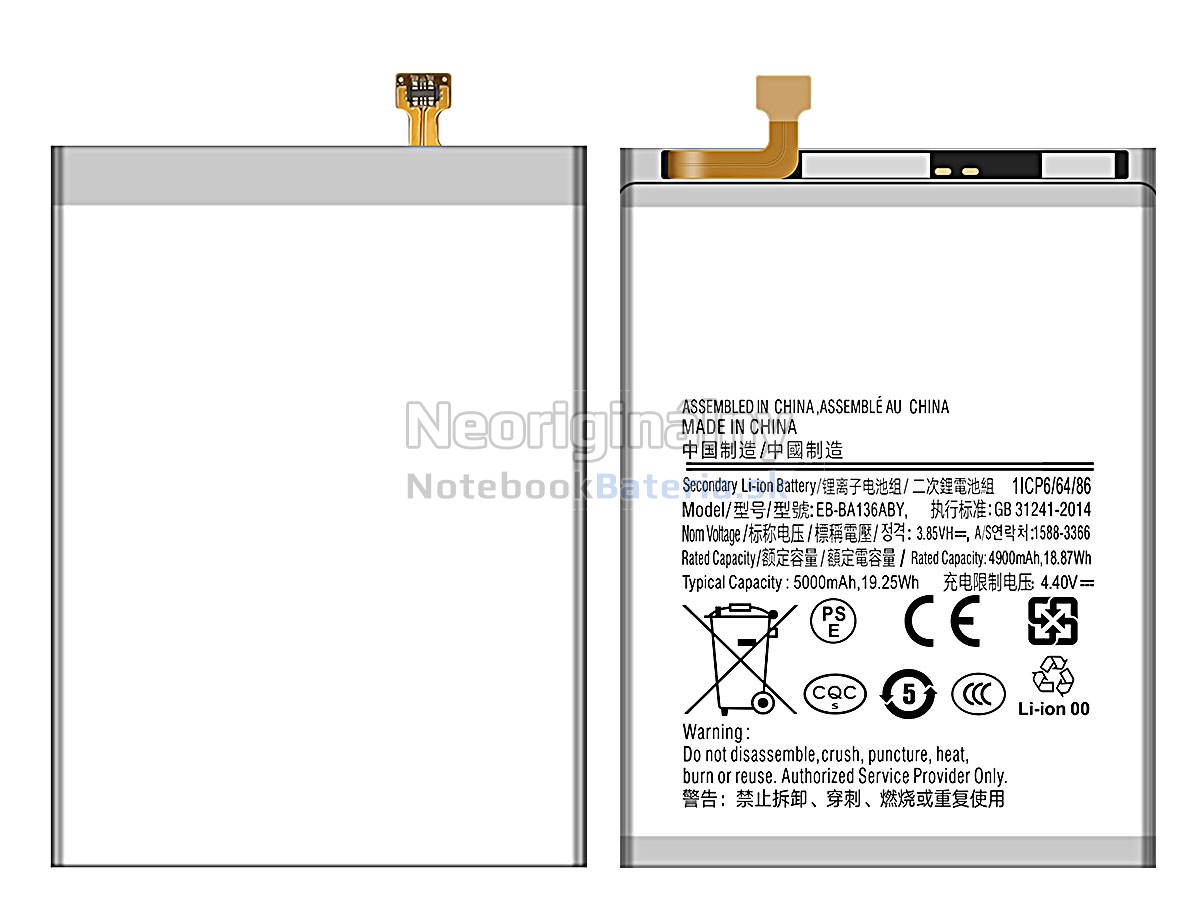 Náhradná batéria pre Samsung GH82-27431A