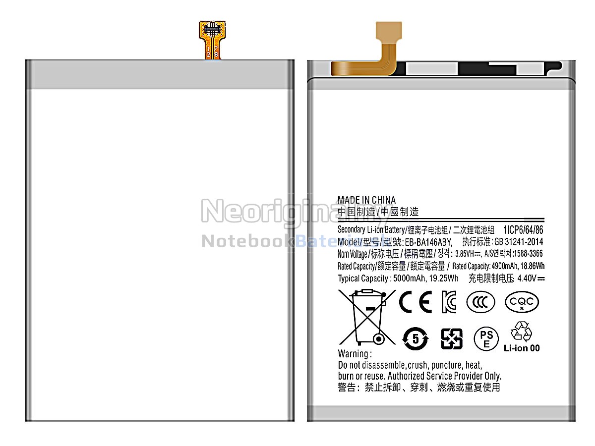 Náhradná batéria pre Samsung A14 5G