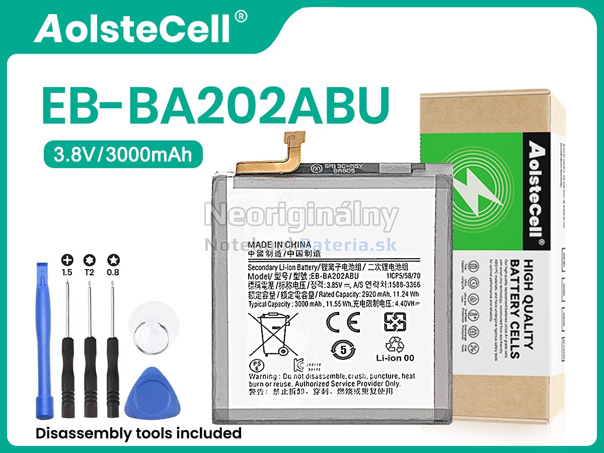 Náhradná batéria pre Samsung A102U