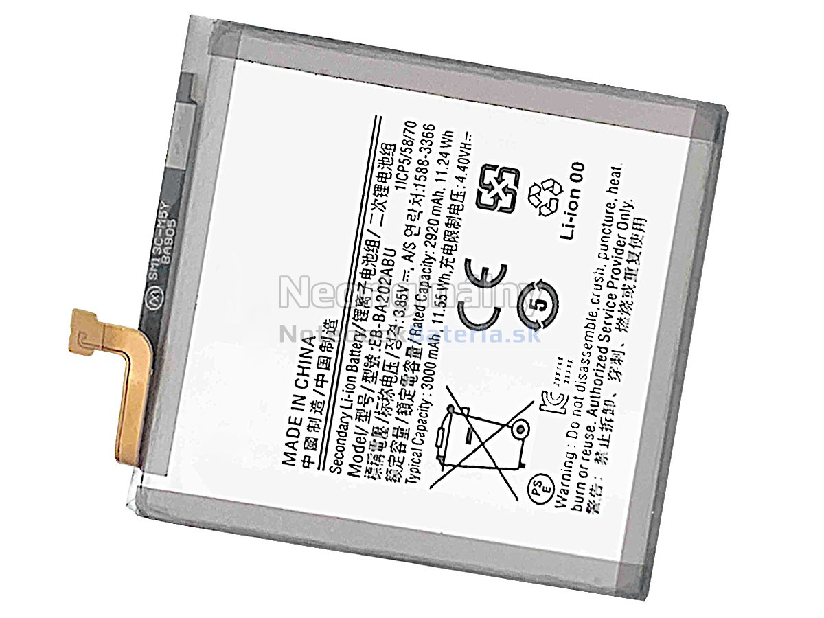 Náhradná batéria pre Samsung A102U