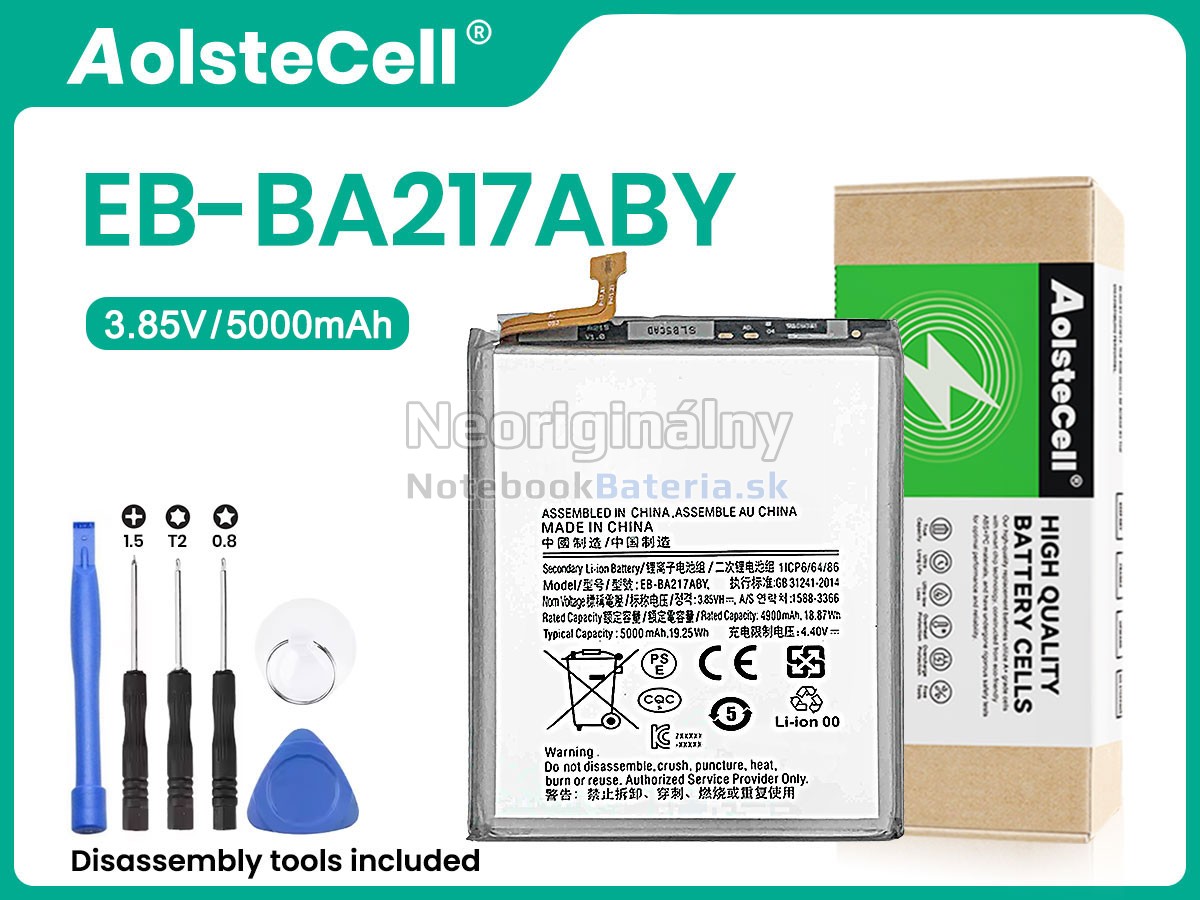 Náhradná batéria pre Samsung EB-BA217ABY
