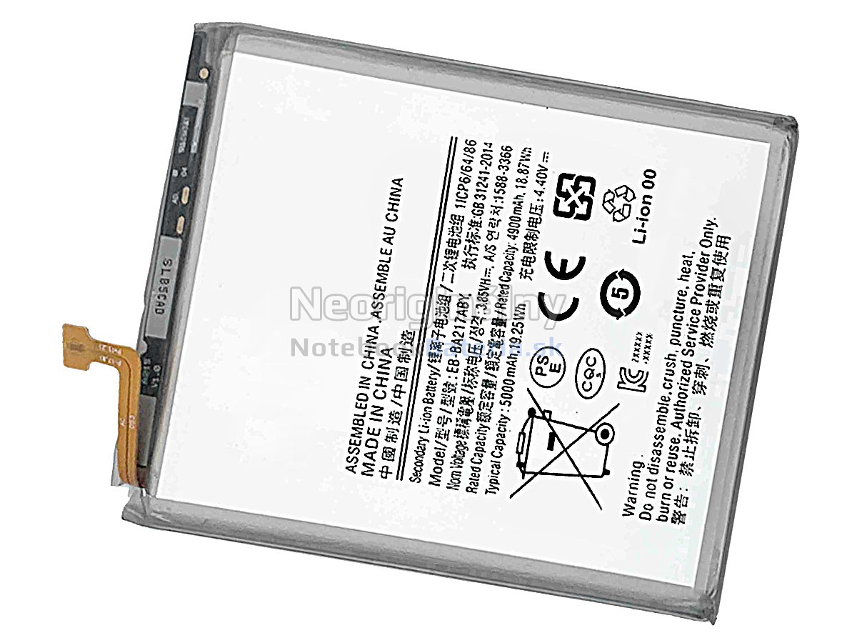 Náhradná batéria pre Samsung EB-BA217ABY