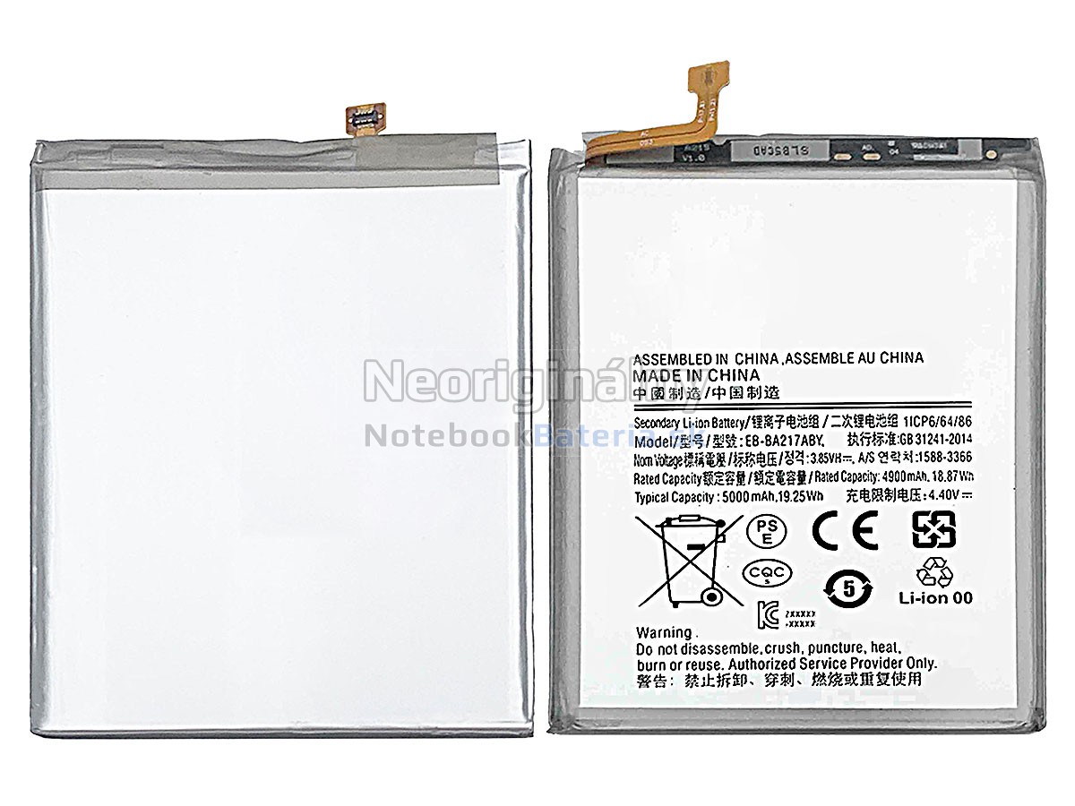 Náhradná batéria pre Samsung EB-BA217ABY