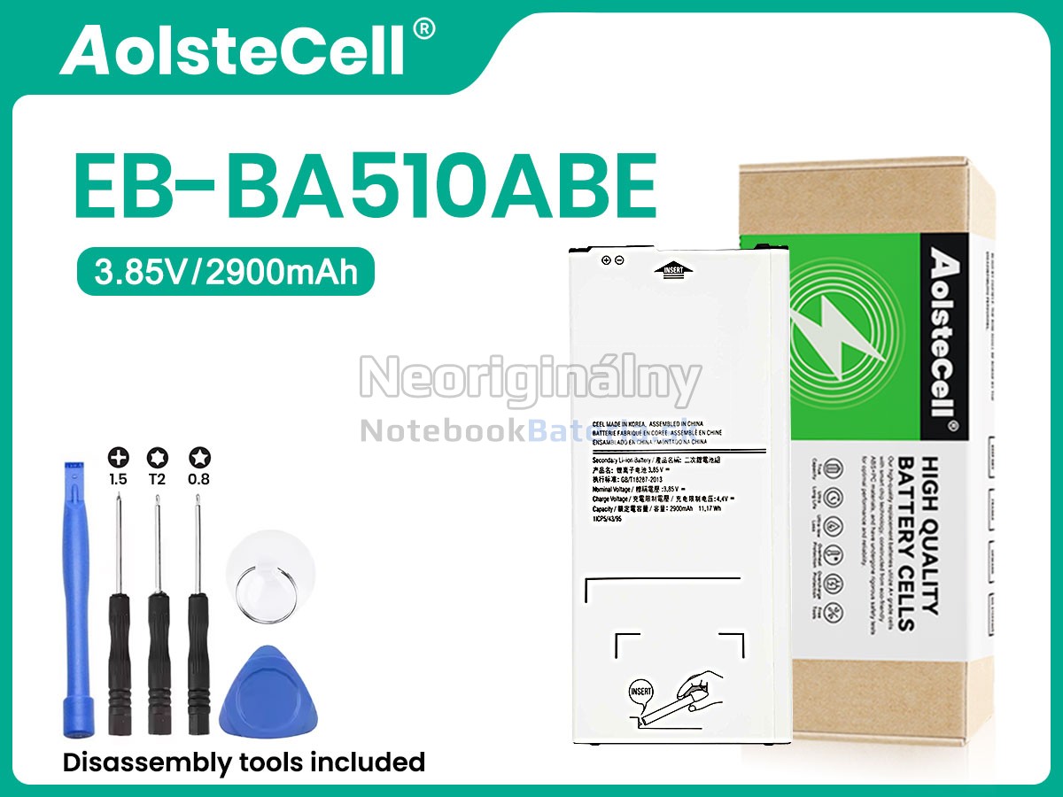 Náhradná batéria pre Samsung EB-BA510ABE