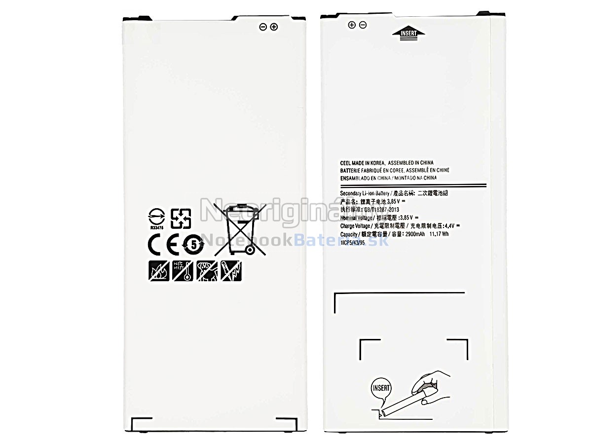 Náhradná batéria pre Samsung EB-BA510ABE
