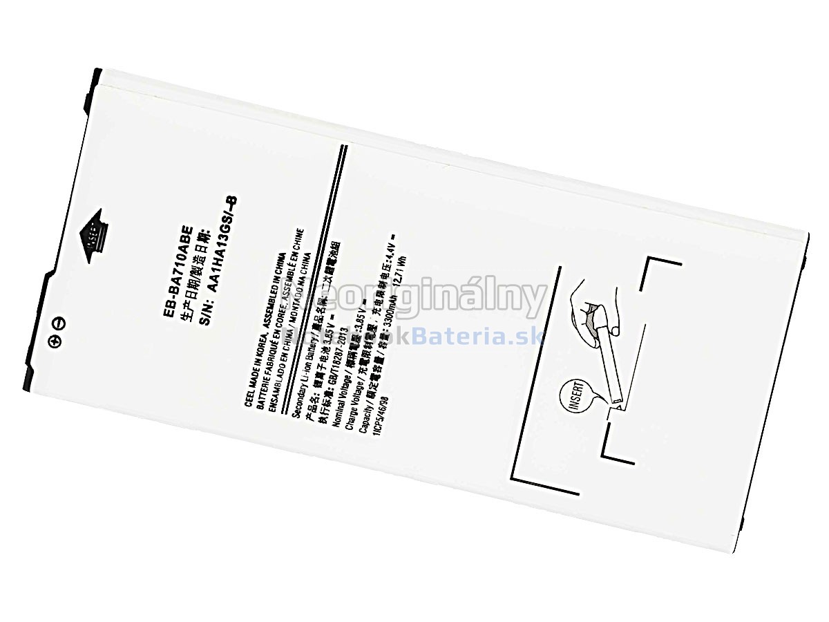 Náhradná batéria pre Samsung GALAXY A7 2016