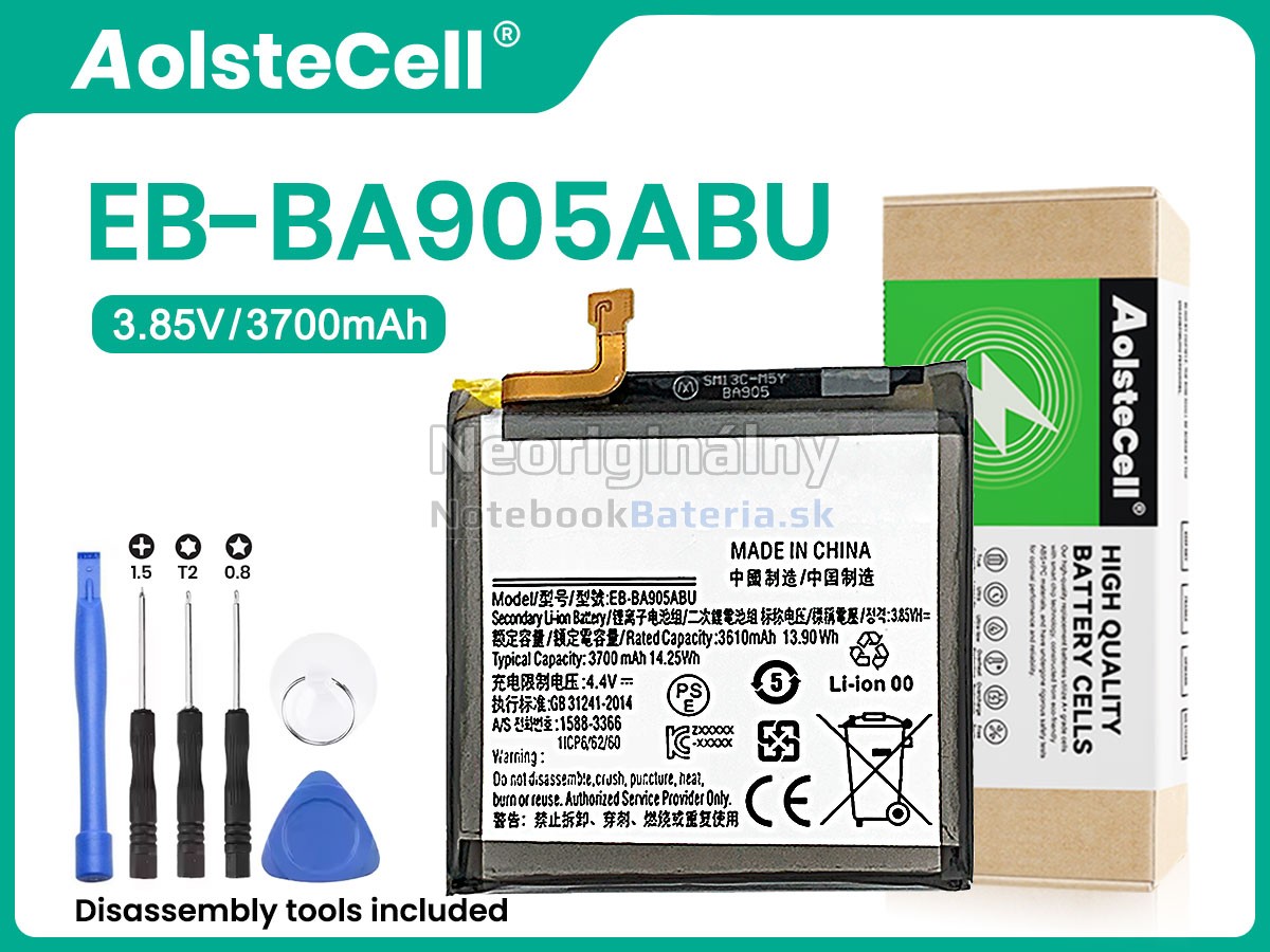 Náhradná batéria pre Samsung EB-BA905ABU