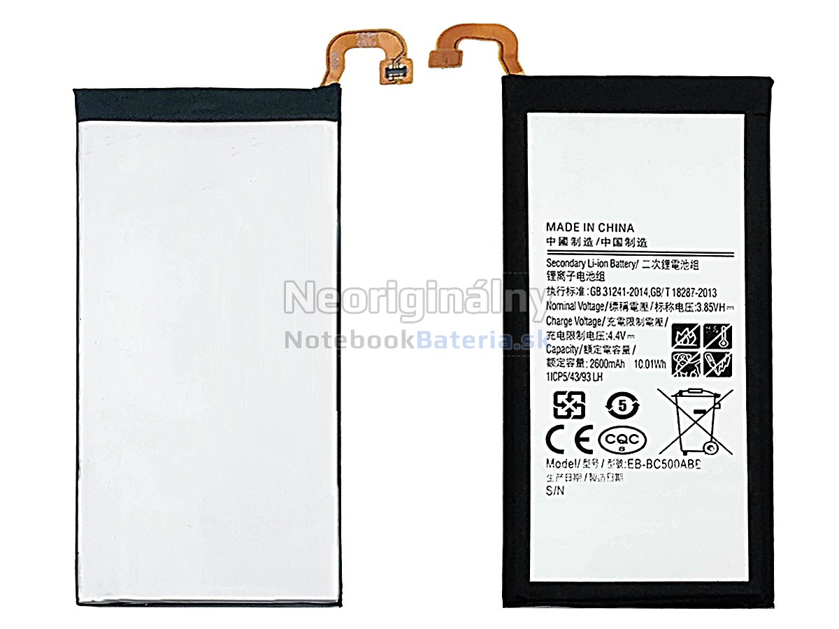 Náhradná batéria pre Samsung C5000
