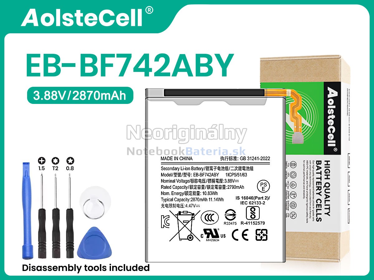 Náhradná batéria pre Samsung EB-BF742ABY