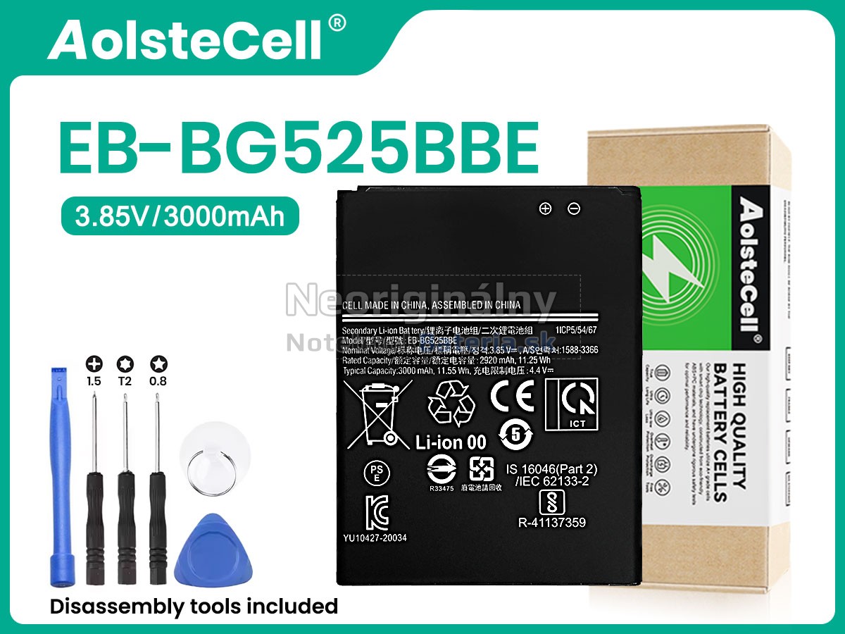 Náhradná batéria pre Samsung EB-BG525BBE