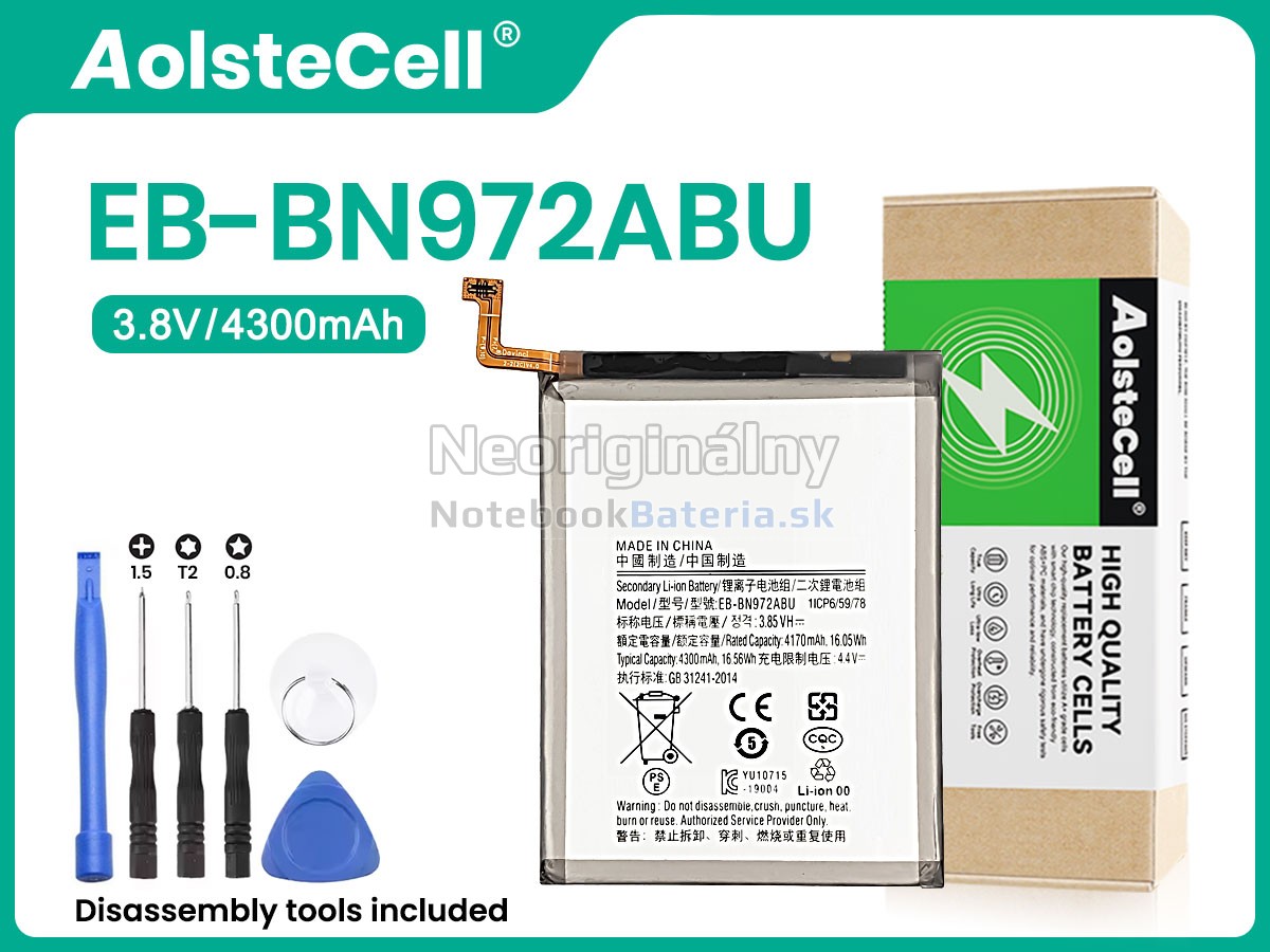 Náhradná batéria pre Samsung EB-BN972ABU