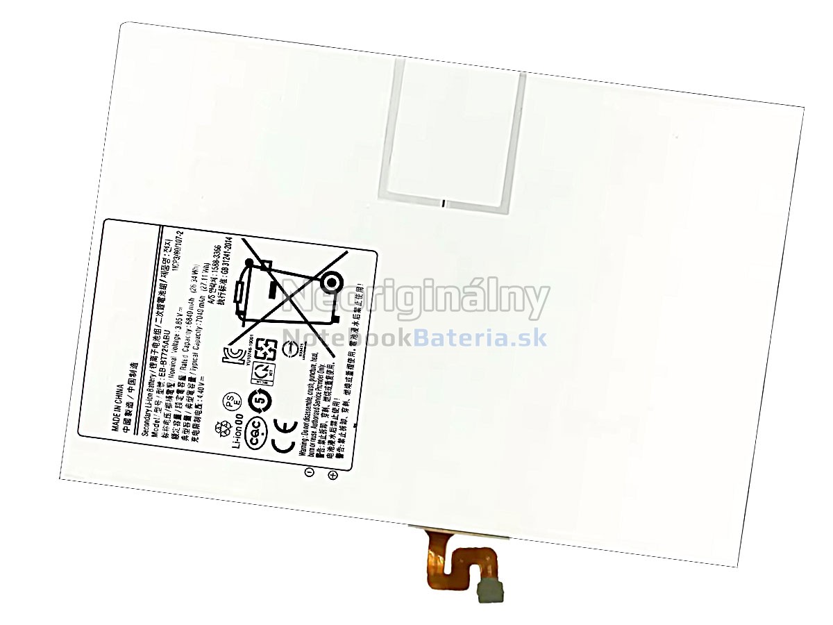 Náhradná batéria pre Samsung SM-T725