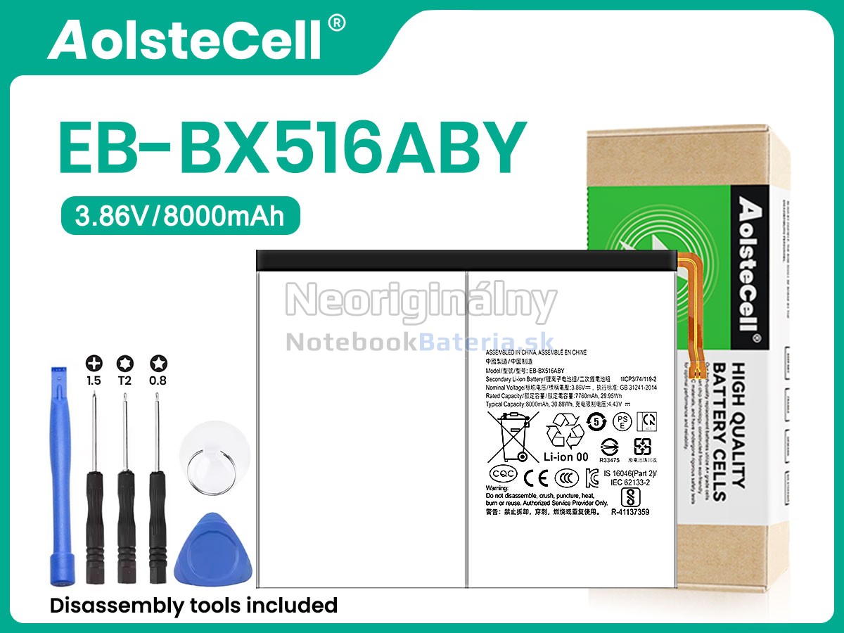 Náhradná batéria pre Samsung EB-BX516ABY