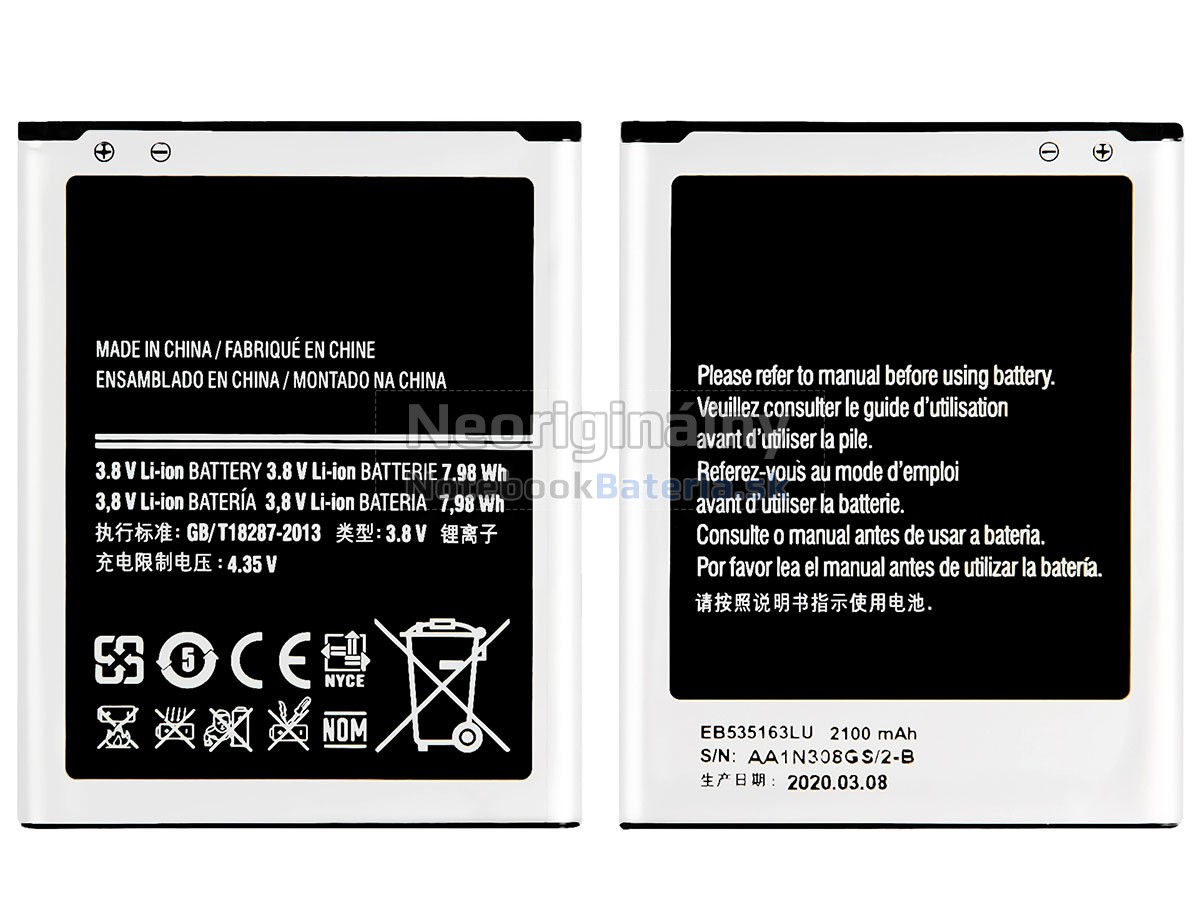Náhradná batéria pre Samsung GALAXY SGH-E270K