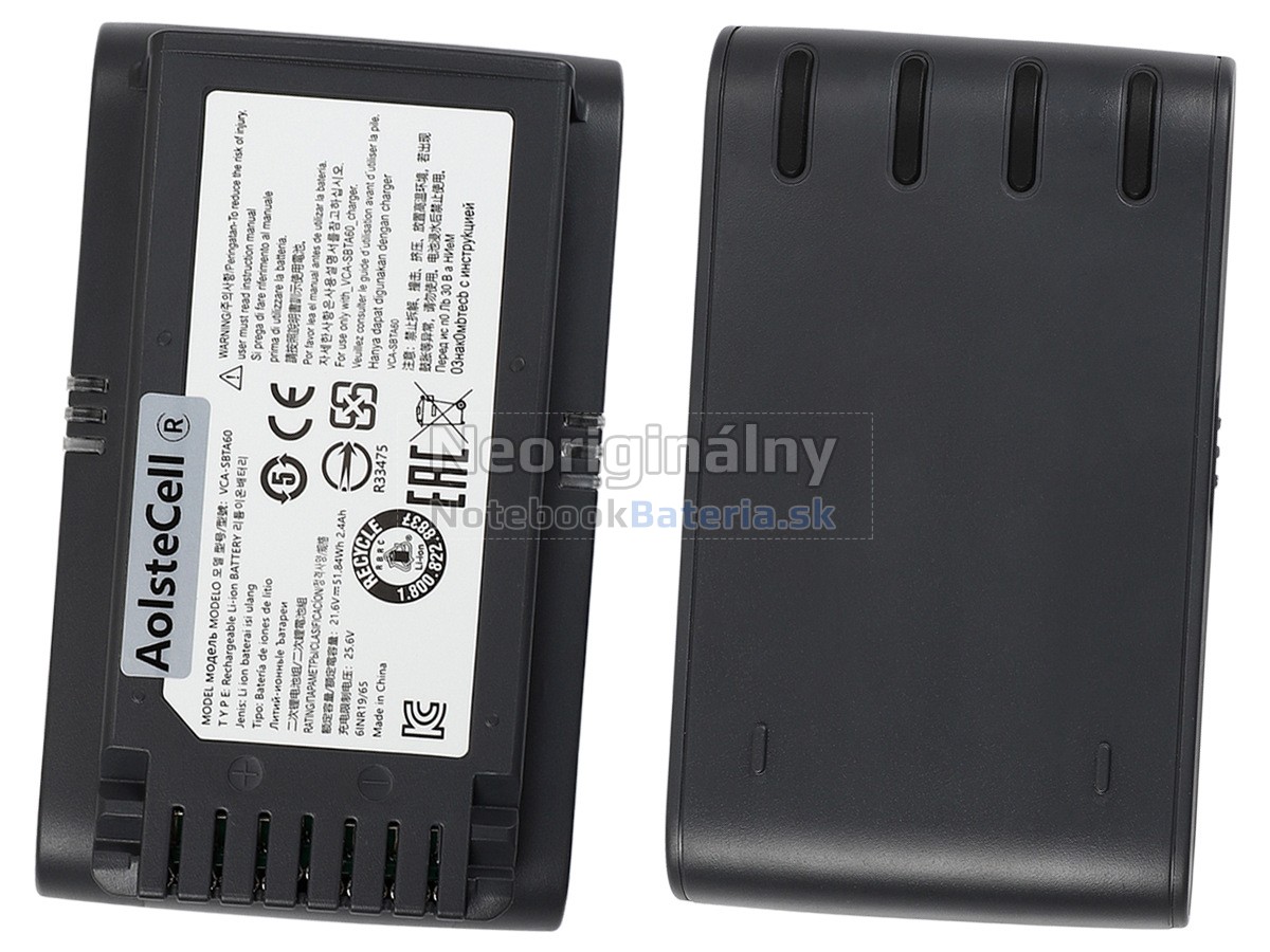 Náhradná batéria pre Samsung VS20T7511T5/AA