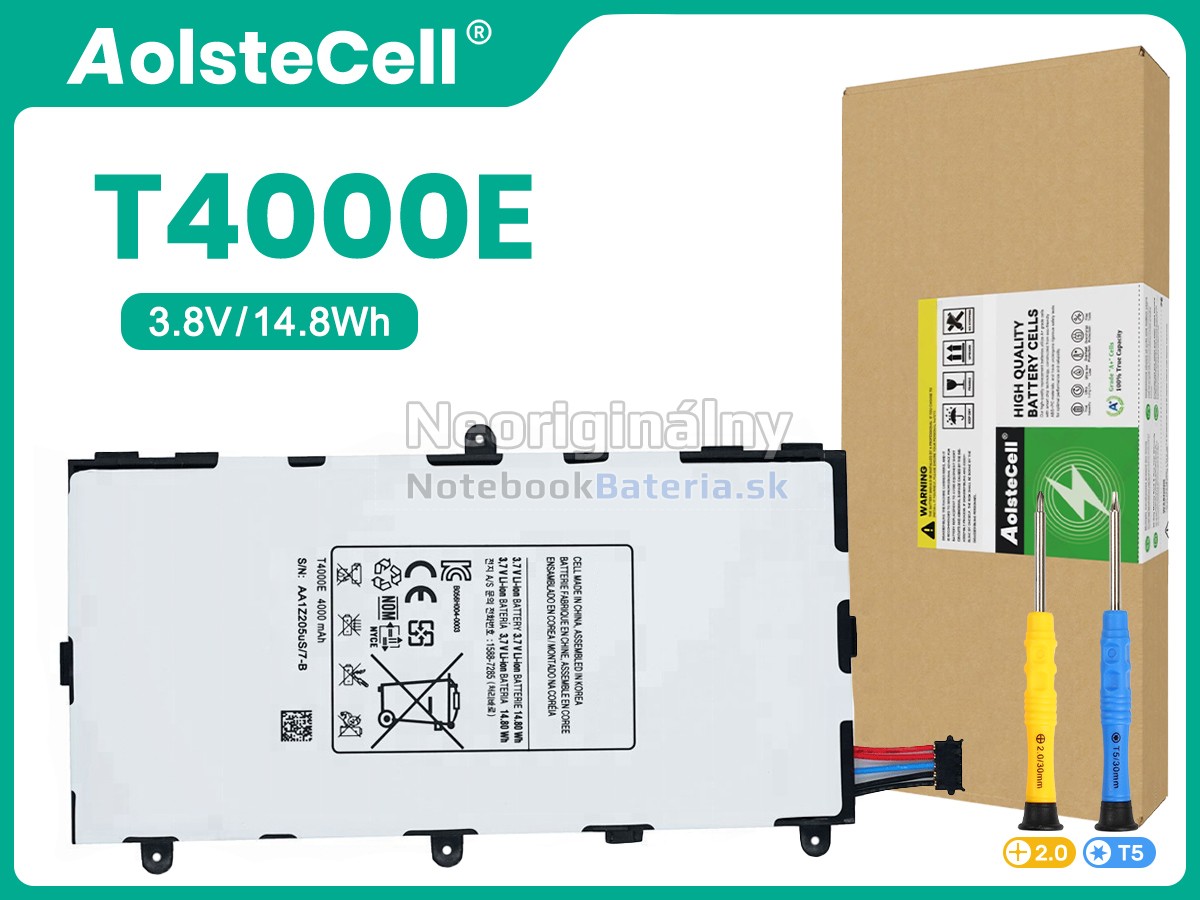 Náhradná batéria pre Samsung T4000E