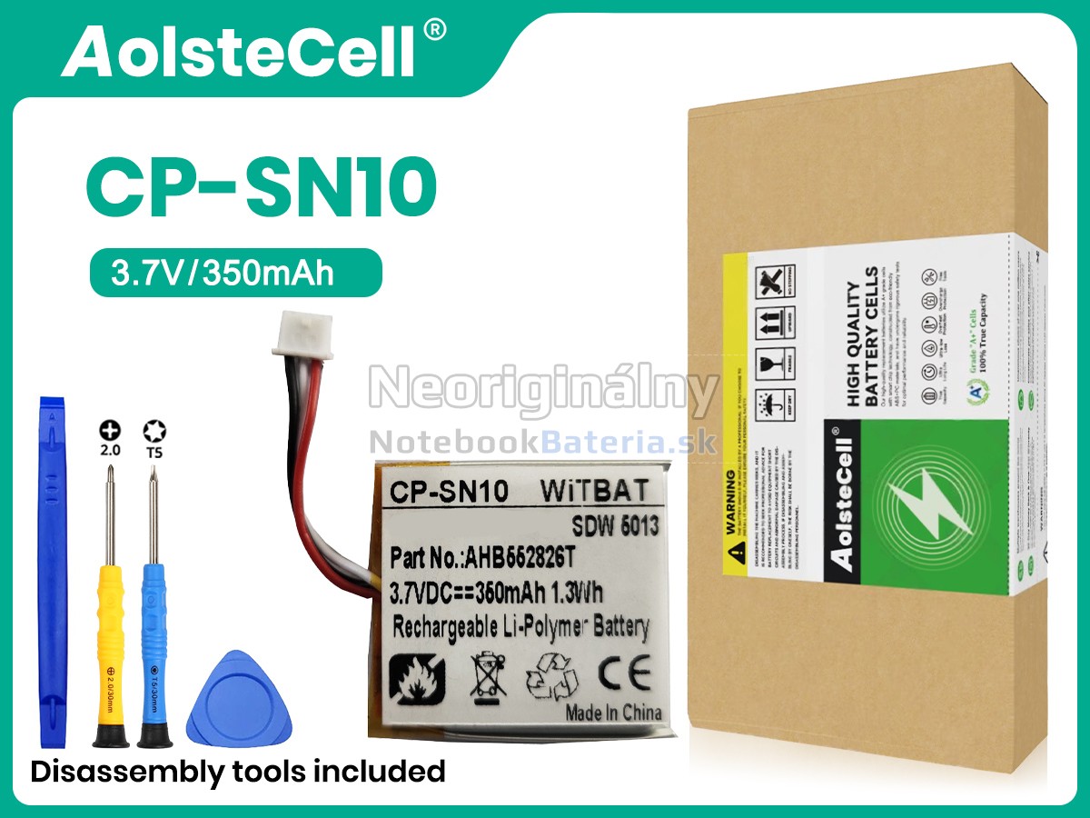 Náhradná batéria pre Sennheiser CP-SN10