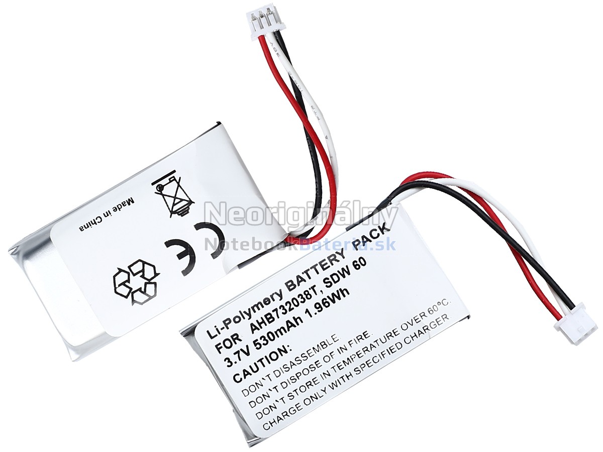Náhradná batéria pre Sennheiser SDW 30 HS