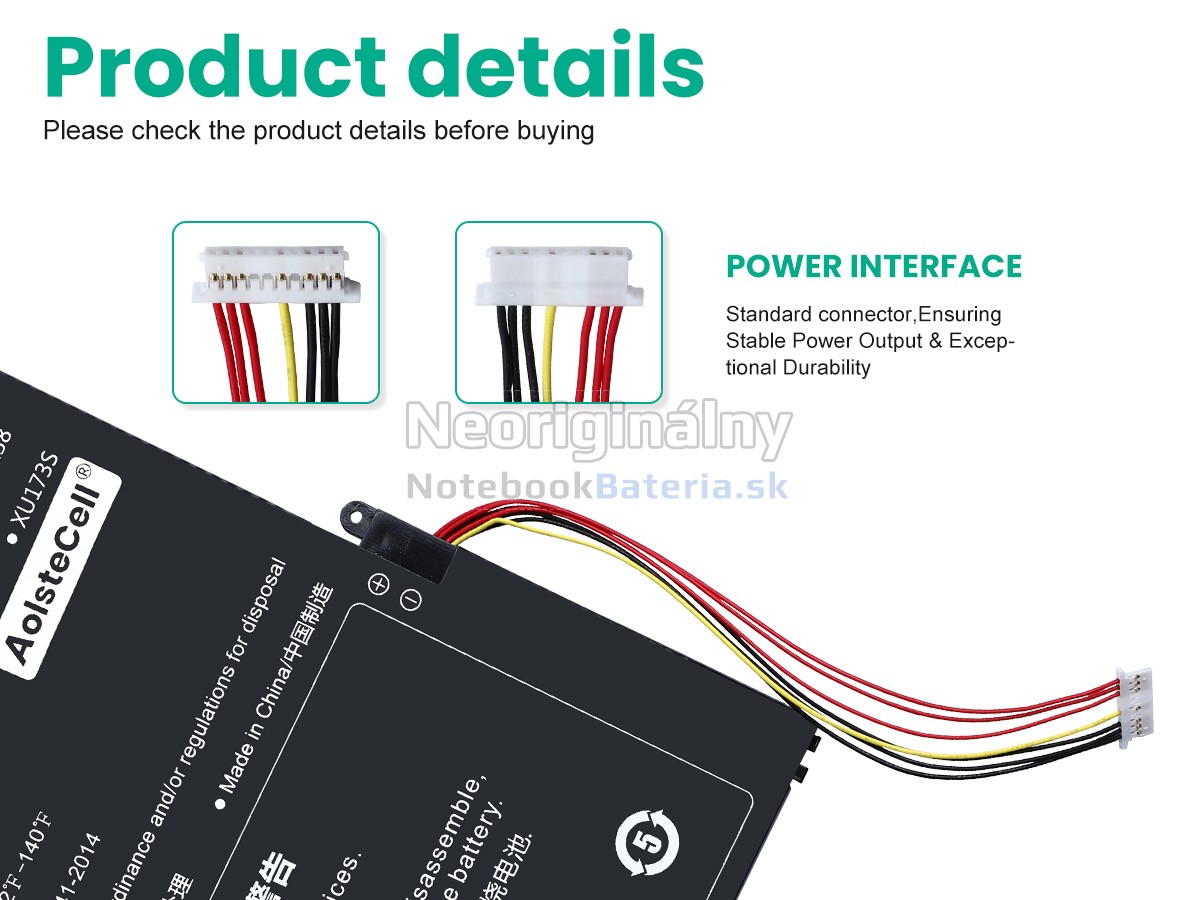 Náhradná batéria pre Sgin M17 PRO
