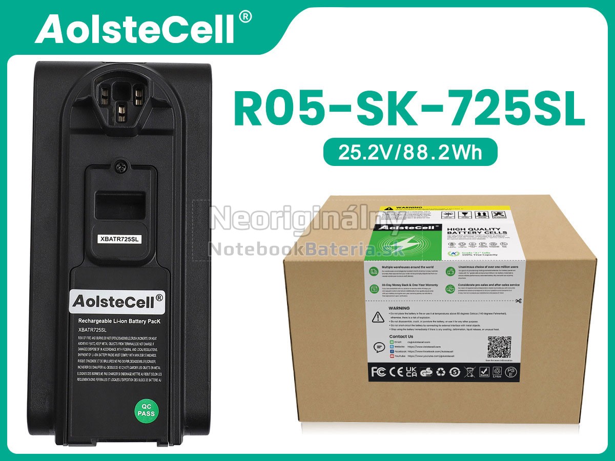 Náhradná batéria pre Shark XBATR725SL