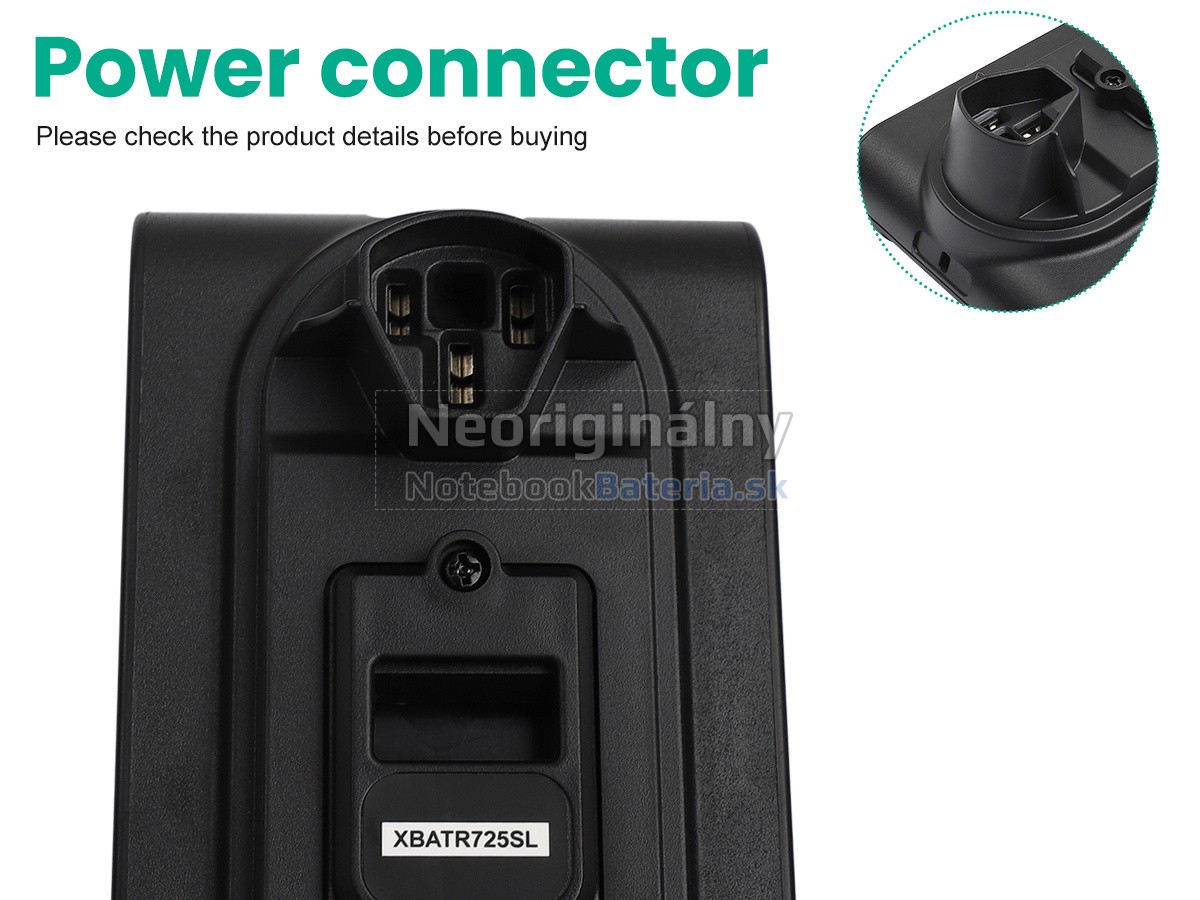 Náhradná batéria pre Shark XBATR725SL