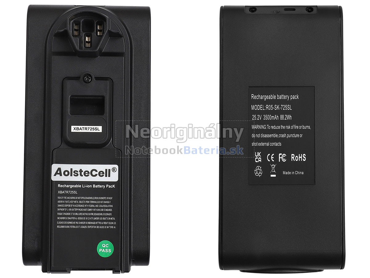 Náhradná batéria pre Shark XBATR725SL