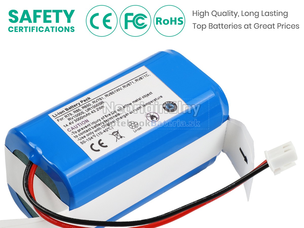 Náhradná batéria pre Shark QR1W00SRUS