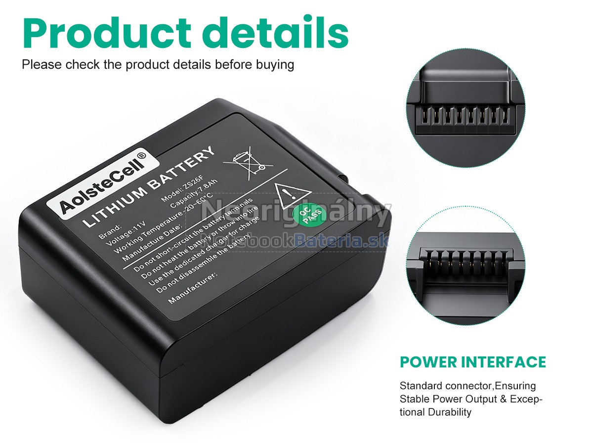 Náhradná batéria pre Signal Fire ZS26F