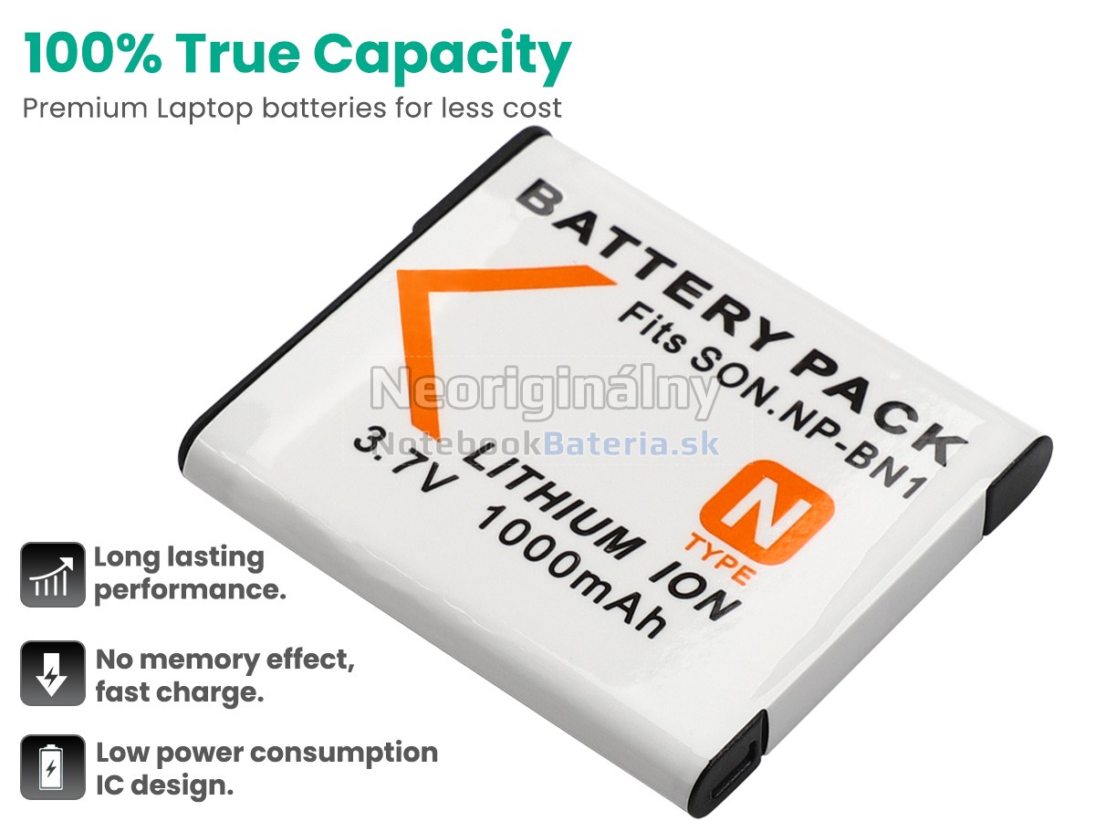 Náhradná batéria pre Sony DSC W830