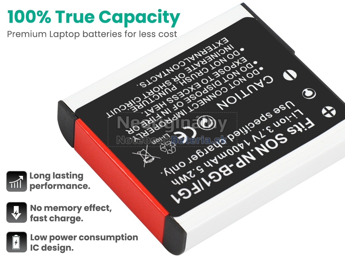 Náhradná batéria pre Sony DSC-W200