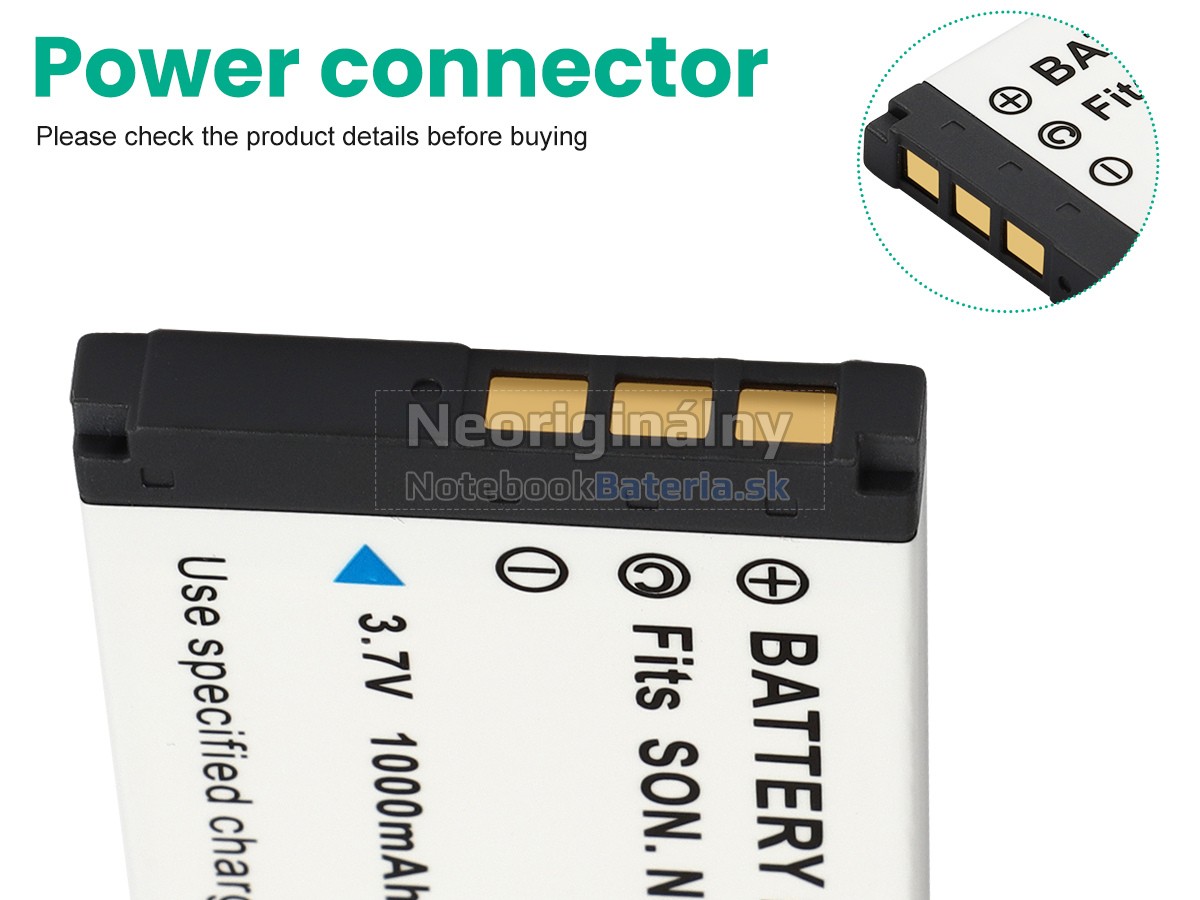 Náhradná batéria pre Sony DSC-T5