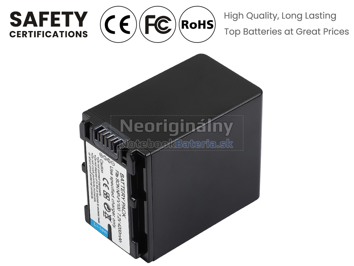 Náhradná batéria pre Sony HDR-CX106E