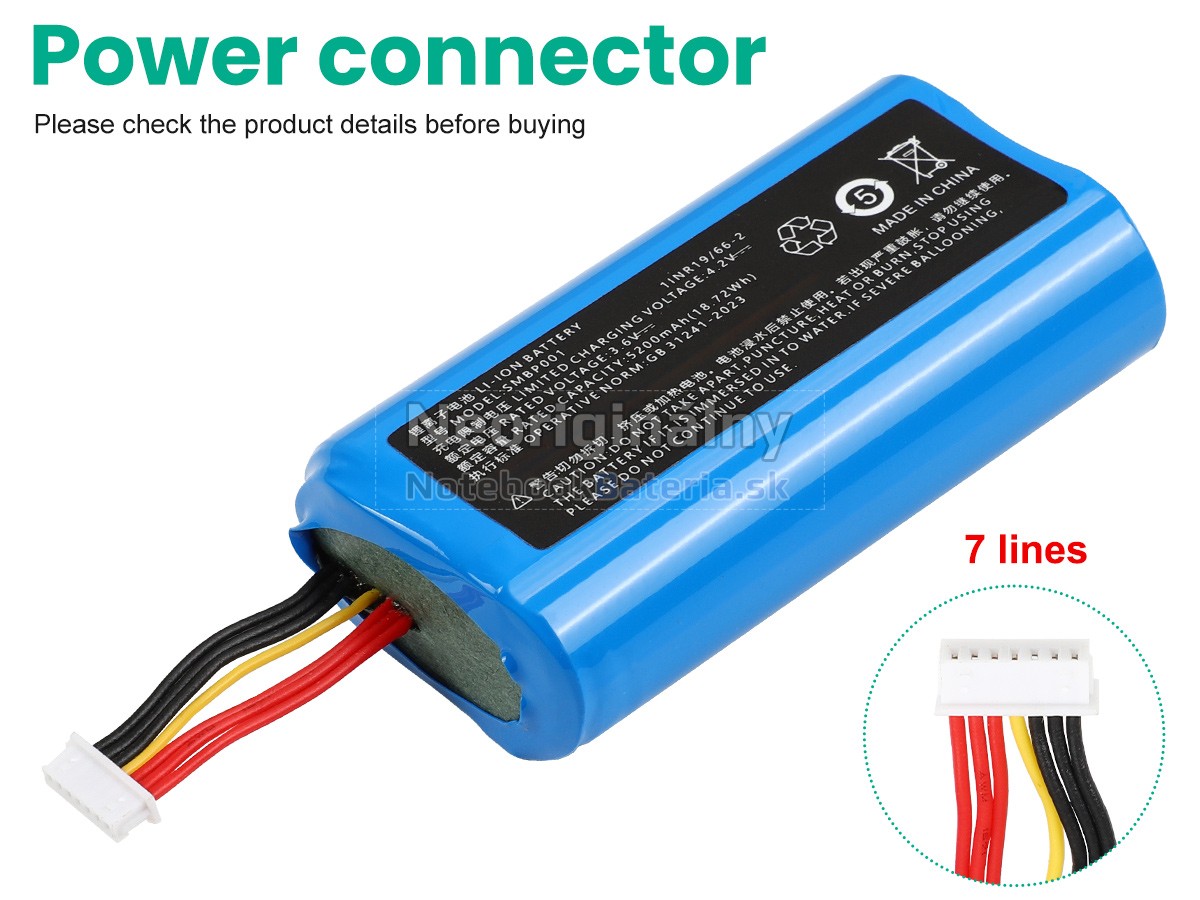 Náhradná batéria pre Sunmi V1S