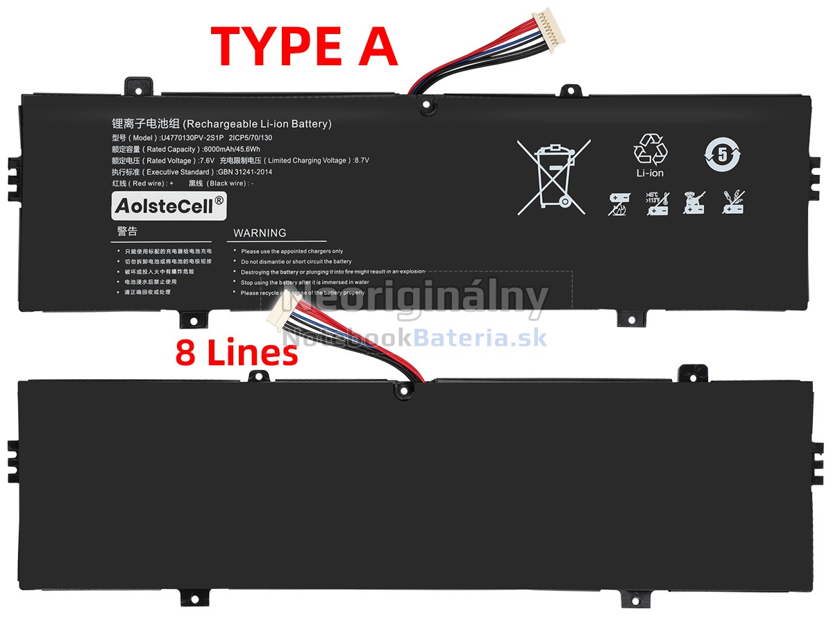 Náhradná batéria pre Teclast F7 PLUS3