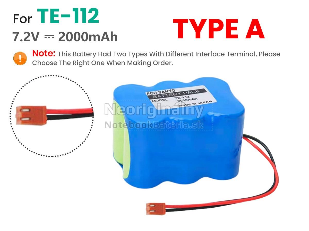 Náhradná batéria pre Terumo TE-112