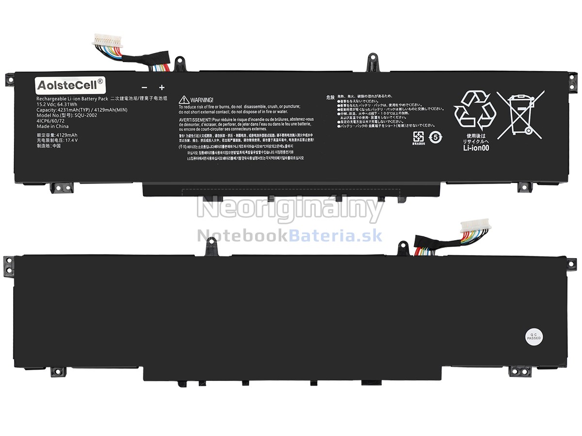 Náhradná batéria pre Thunderobot SQU-2002(4ICP6/60/72)