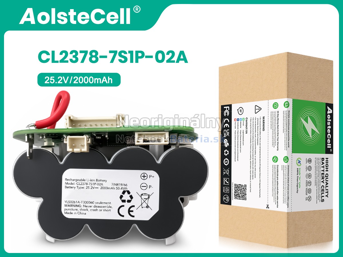 Náhradná batéria pre Tineco CL2378-7S1P-02A