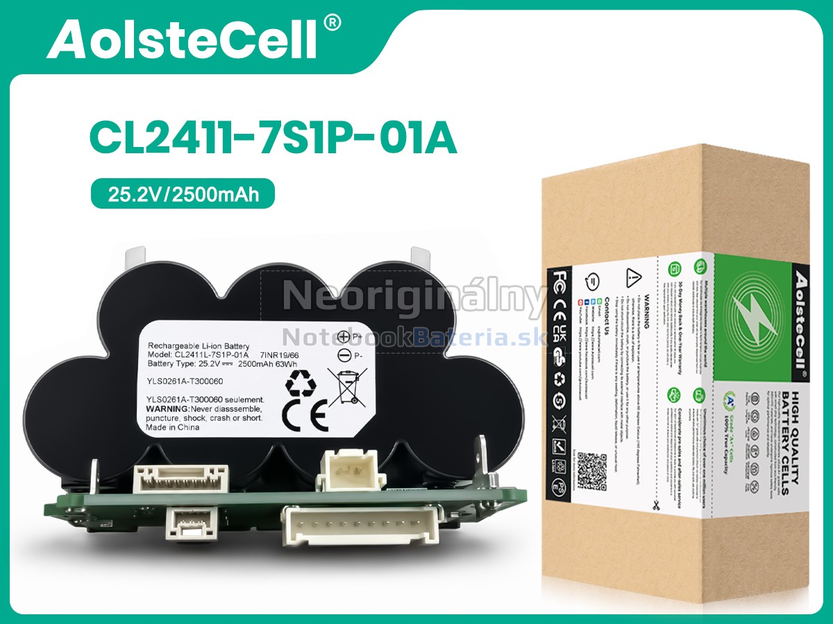 Náhradná batéria pre Tineco CL2411L-7S1P-01A